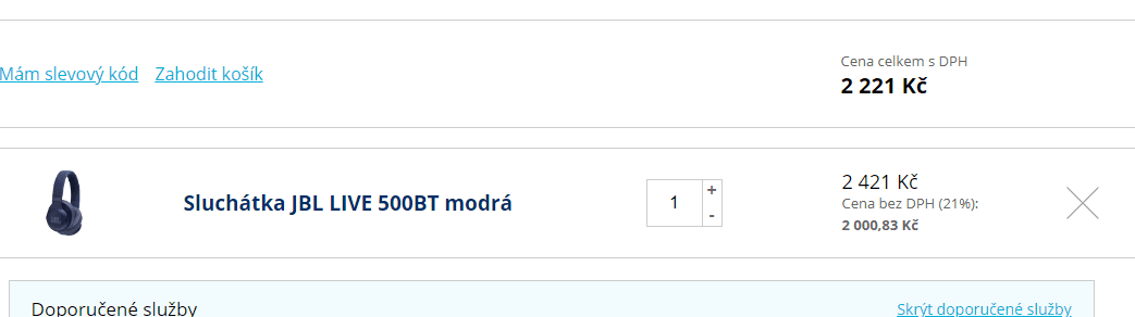 BT sluchátka JBL Live 500BT 