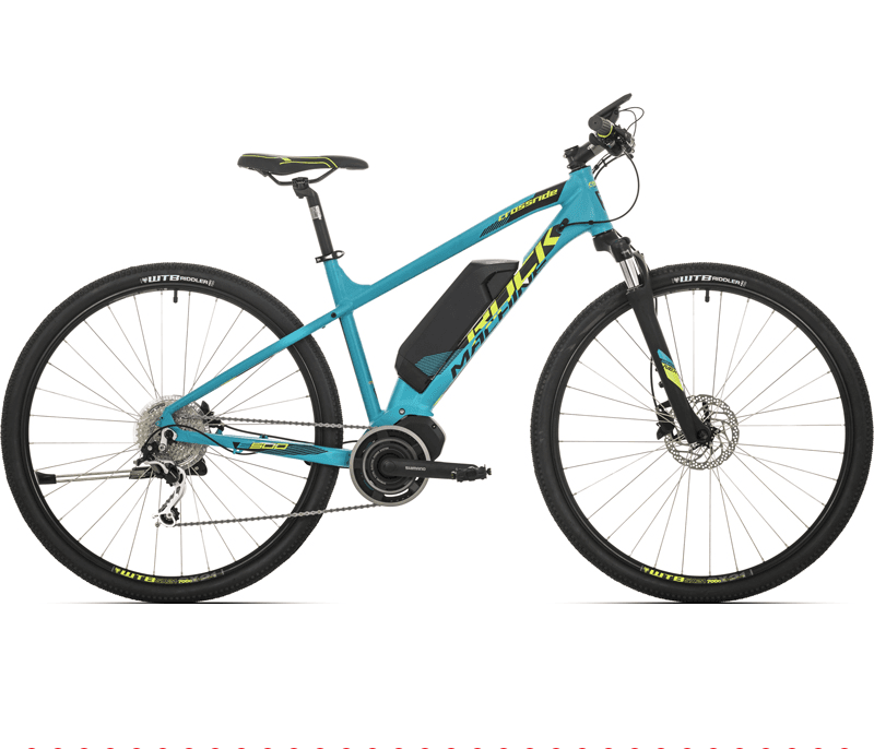 El. krosové kolo RockMachine, 185km dojezd