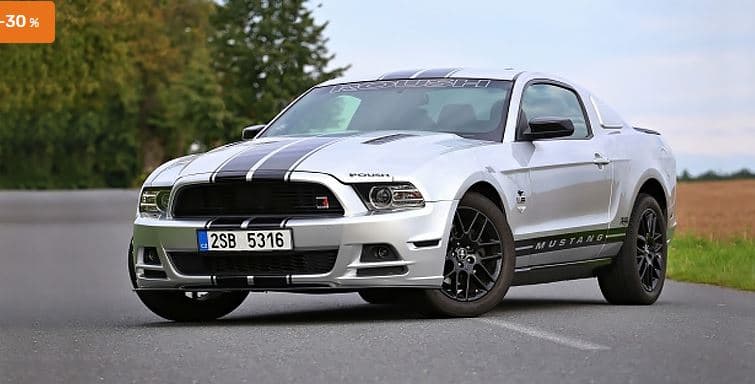 Zážitková jízda v Mustangu 3.7 V6 Roush