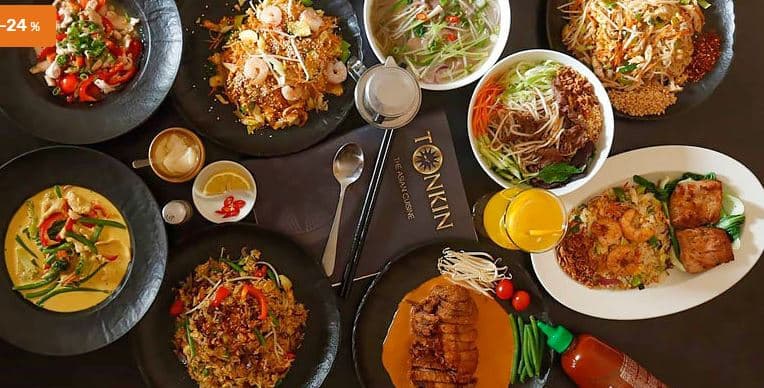 Degustační menu plné specialit ve vietnamské rest.