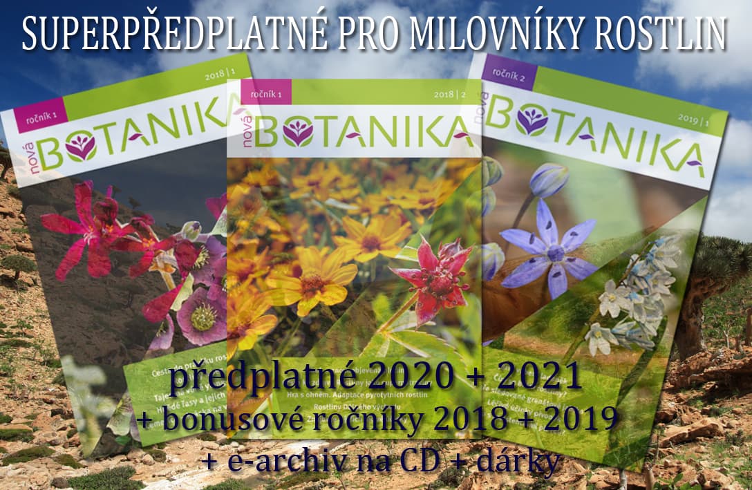 Časopis Nová Botanika - Superpředplatné 