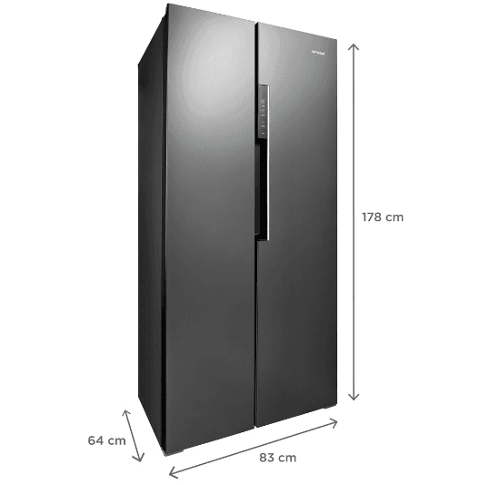 Menší americká lednice Concept, š 83cm