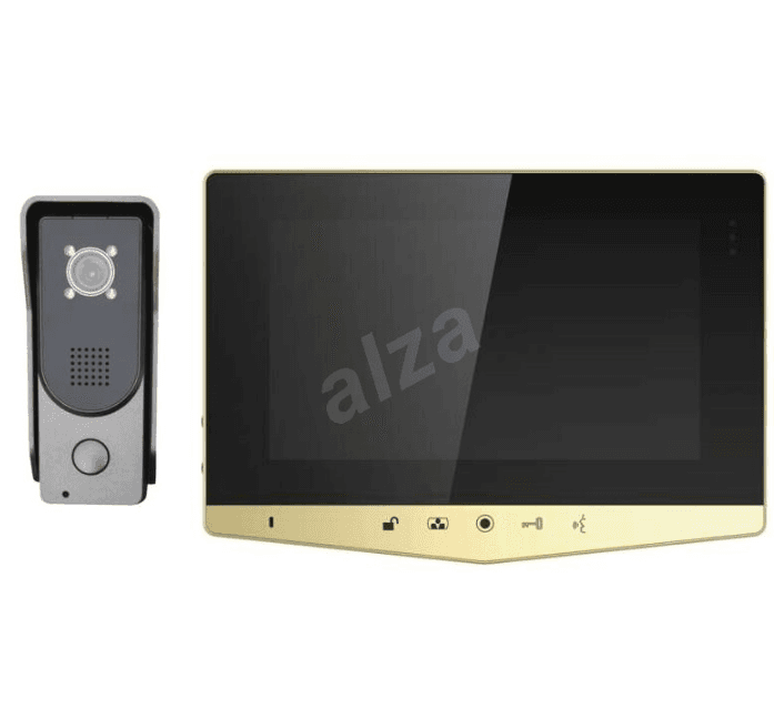 Videotelefon Emos, 7", ovládání brány a vjezdu