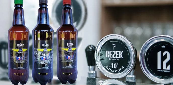 10 litrových piv z minipivovaru Rezek s sebou