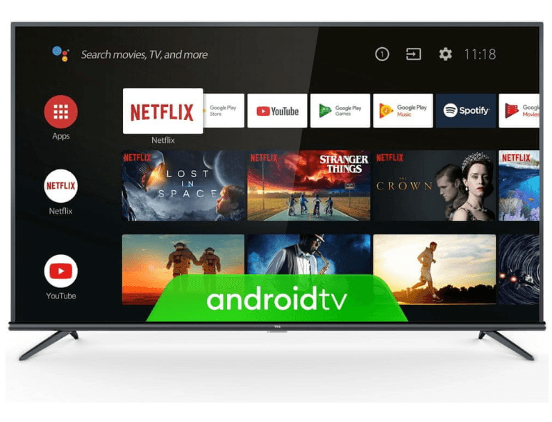 4K Smart TV, HDR, 139cm, TCL