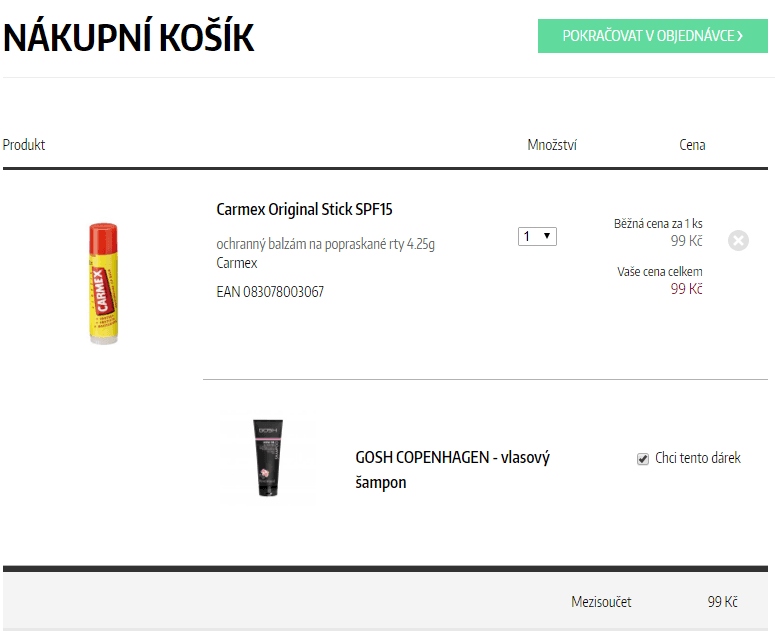 Šampon Copenhagen zdarma k nákupu