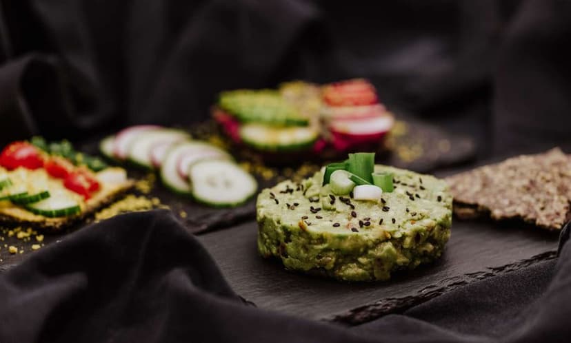 Veganské degustační menu pro 2 osoby
