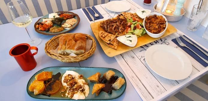 Gyros menu pro 2 osoby