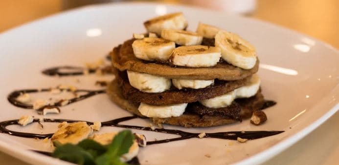 Bezlepkové lívance s nutellou nebo marmeládou