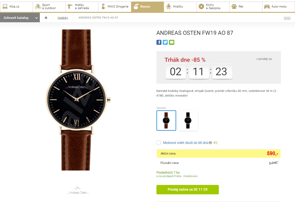 Dámské hodinky Andreas Osten FW19 AO 87