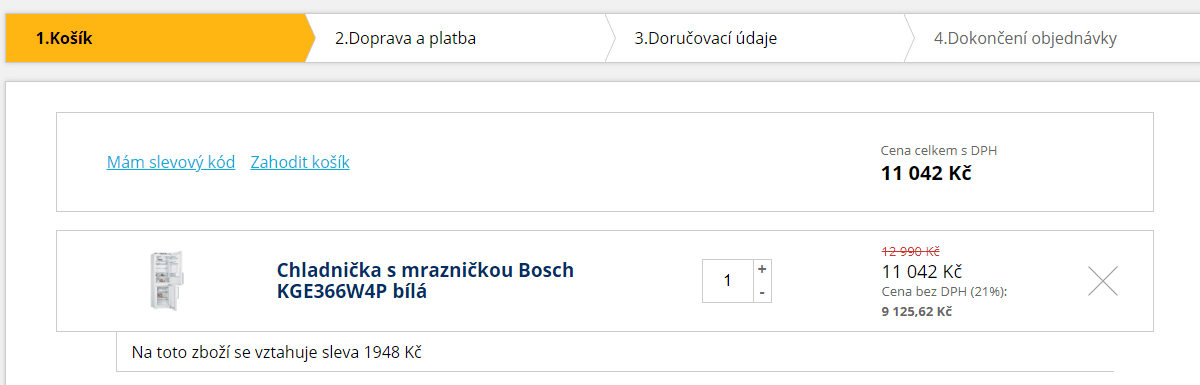 Lednice s mrazákem Bosch, A+++, 186 cm