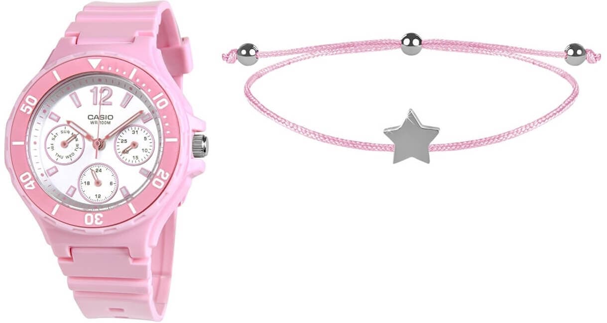 Dámské hodinky Casio + náramek