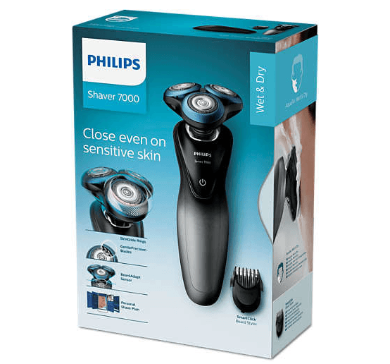 Holící strojek Philips Wet & Dry 7000