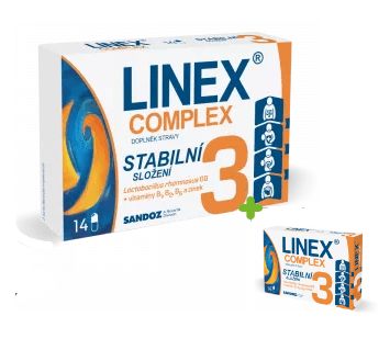 Probiotikum LINEX Complex 14 kapslí
