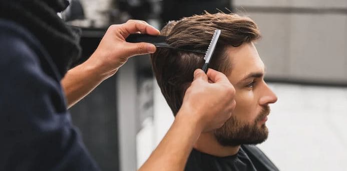 Profesionální pánský střih i se stylingem