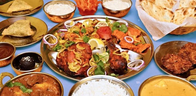 Indicko-bangladéšské menu pro 2