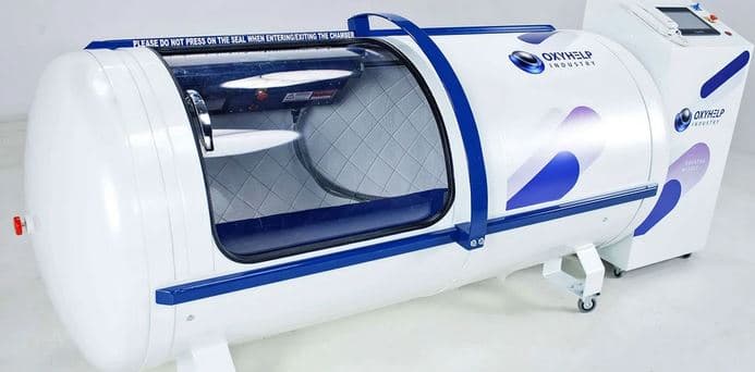 60 min. oxyterapie v moderní hyperbarické komoře