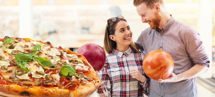 1 hodina bowlingu + 1 pizza 