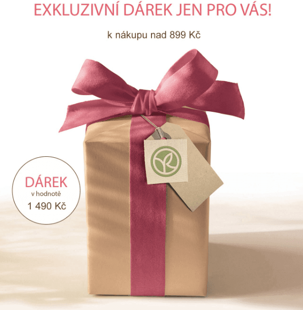 Dárek v hodnotě 1490 korun zdarma