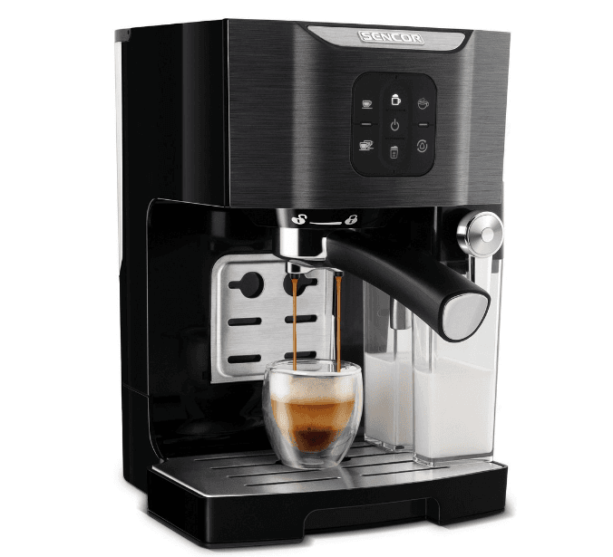 Pákové espresso Sencor, poloautomat