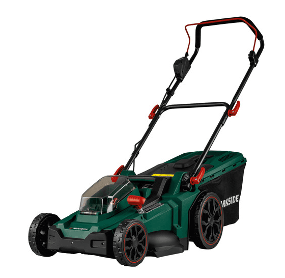 Aku sekačka Parkside (Lidl), 43 cm