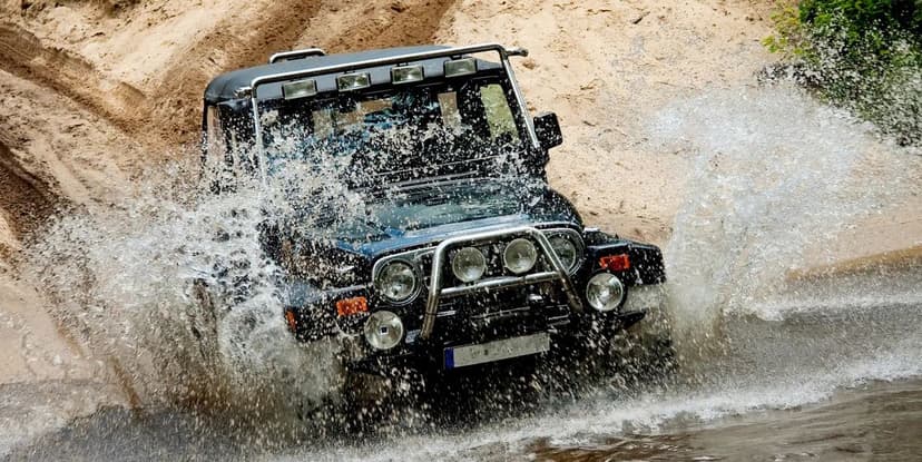 Zážitková jízda v těžkém terénu vozem 4×4