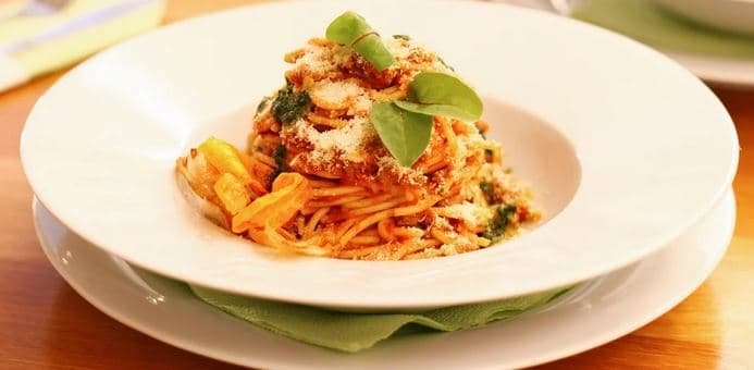 Italská pasta v historickém podzemí Ostravy