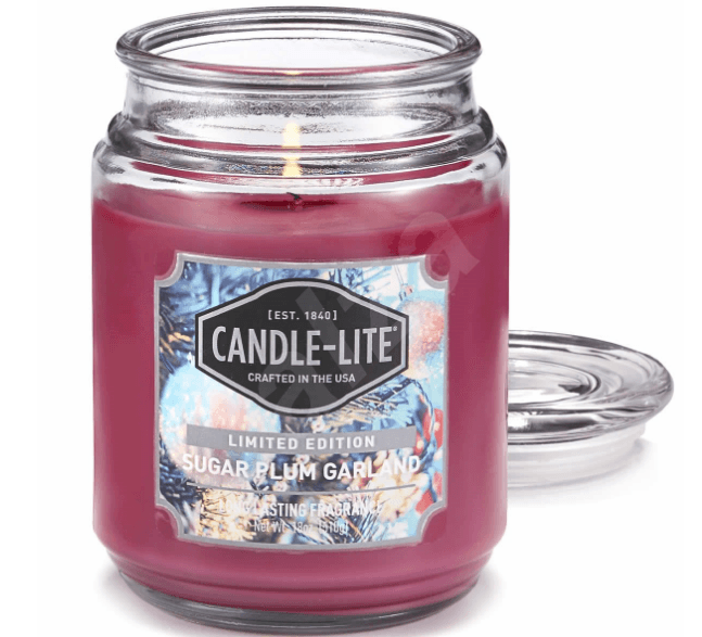 Svíčka CANDLE LITE Sugar Plum garland 510 g