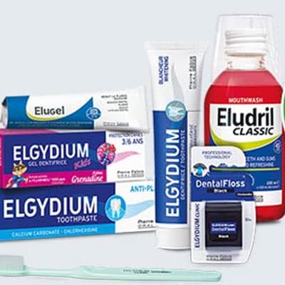 Zubní péče Elgydium 1+1 zdarma