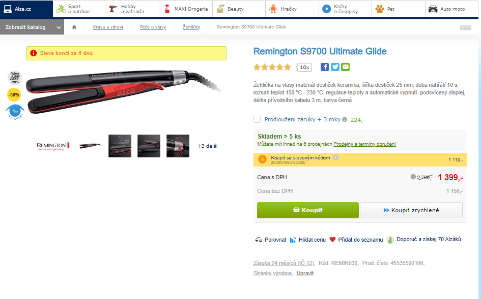 Remington S9700 Ultimate Glide