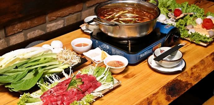 Asijský hot pot pro dva
