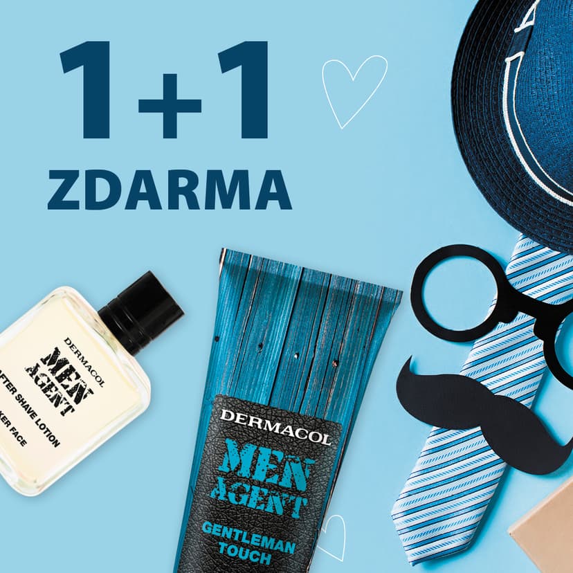 Dermacol - akce 1+1 na řadu Men Agent