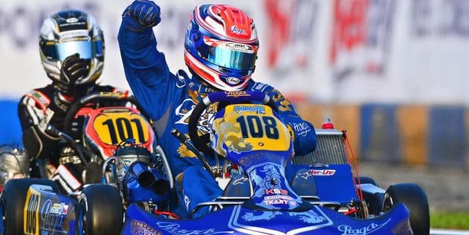 10minutová jízda na závodní motokáře