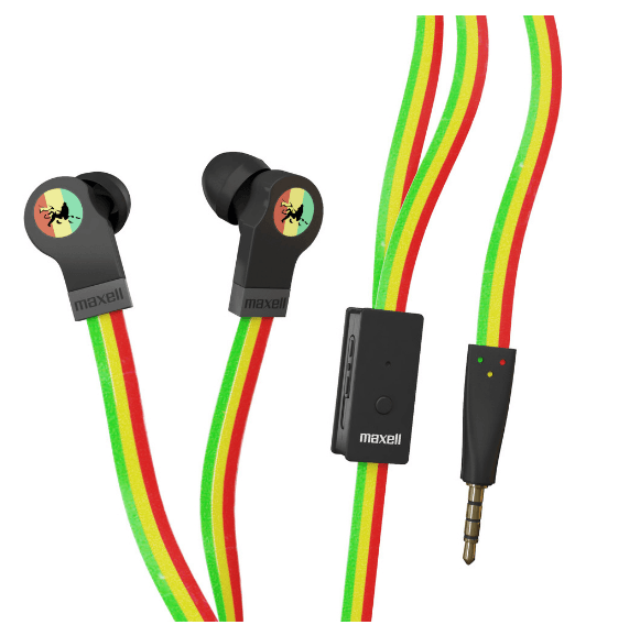 Sluchátka Maxell FLAT WIRE - 4 barvy