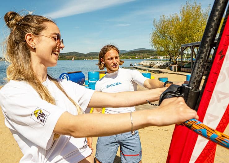 Kurz windsurfingu s Petrem Čechem