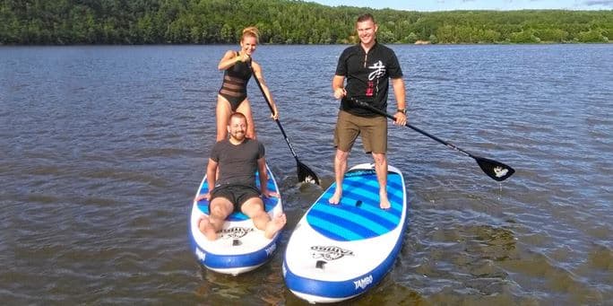Skupinový kurz paddleboardingu pro začátečníky