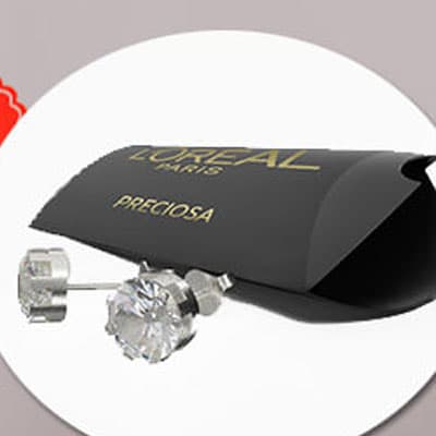 Náušnice Preciosa zdarma k L'Oréal