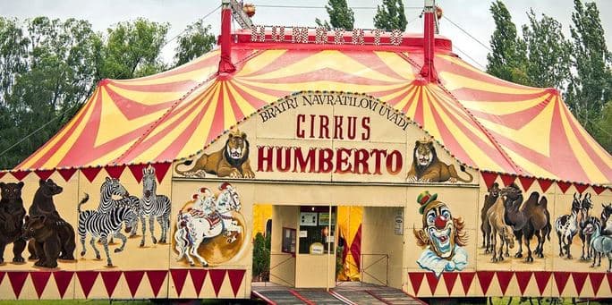 Cirkus Humberto vstupenka