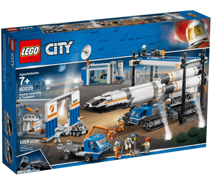 Lego City, raketa, 1055 dilů