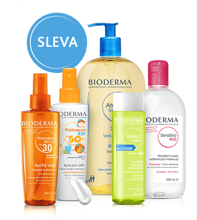 Sleva 200 Kč na kosmetiku Bioderma