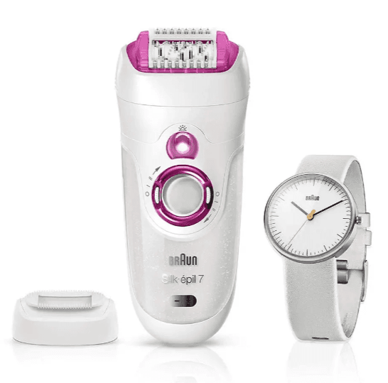 Dámský epilátor Braun Silk-épil + hodinky