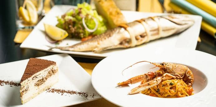 Menu s chutí Středomoří pro dva