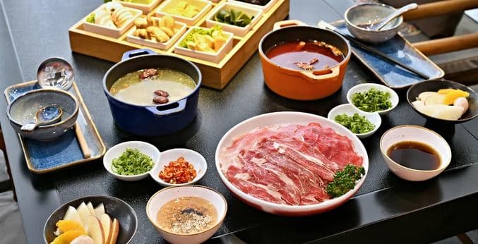 Čínský hot pot 