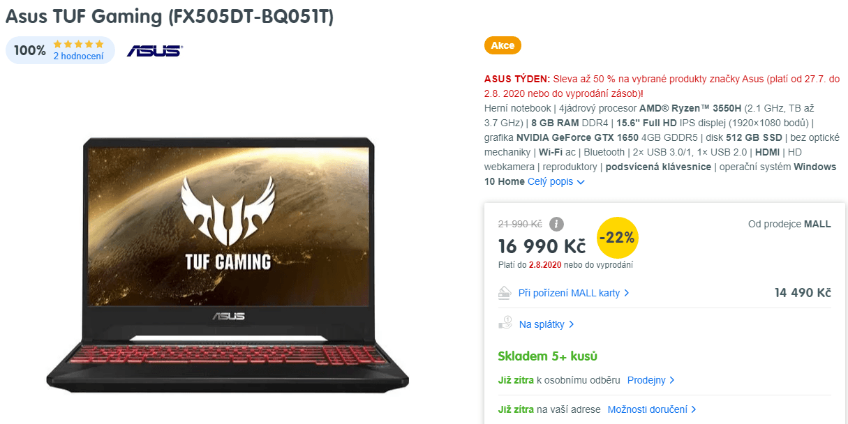 Asus, 3,7GHz, 8GB RAM, 4GB Nvidia, SSD