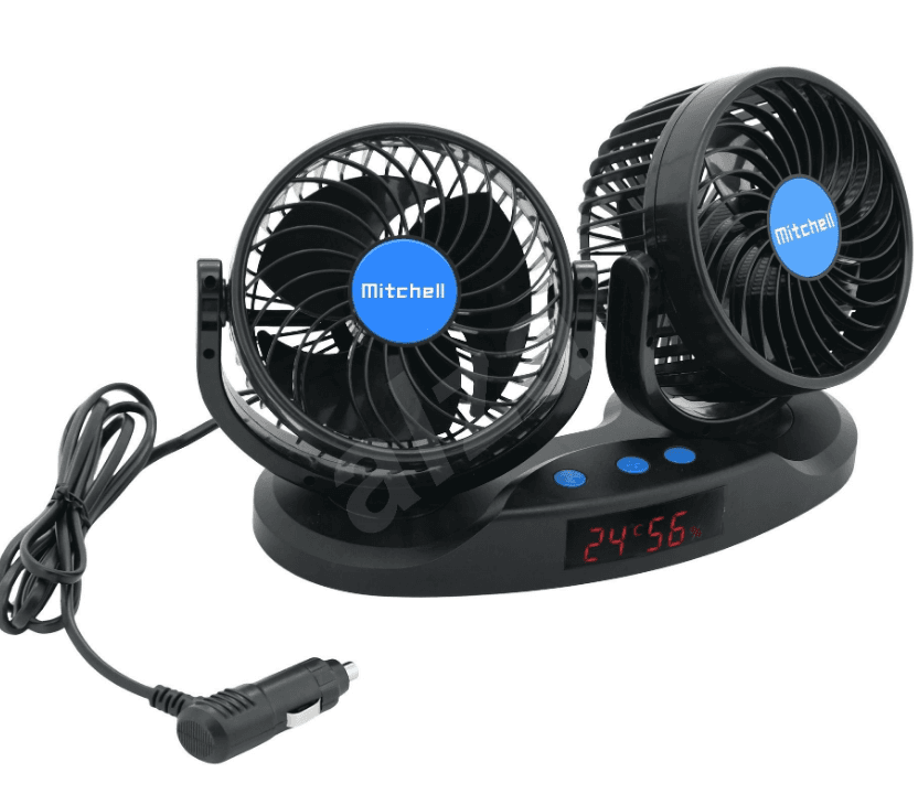 Ventilátor do auta Mitchell Duo