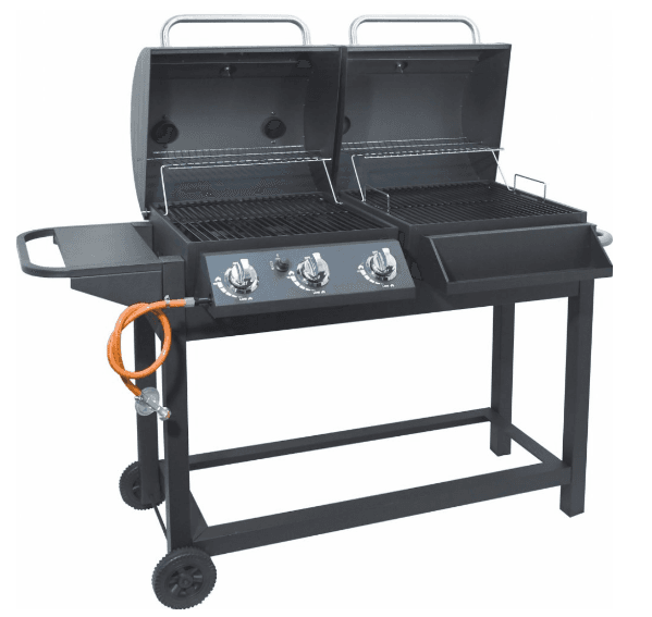 Gril na plyn i uhlí Cattara Duet, 155 cm