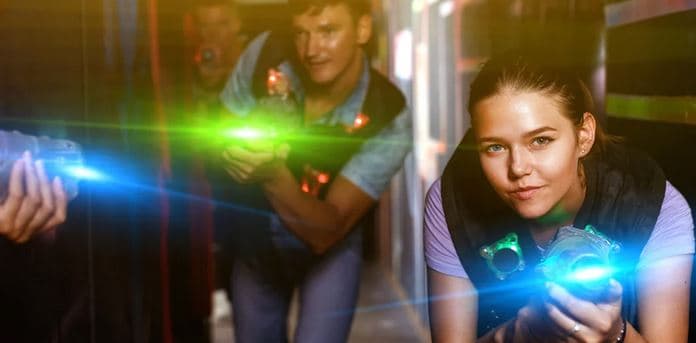 Akce a zábava: laser game 