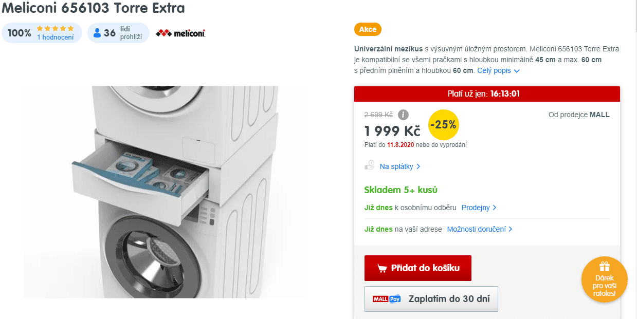 Univerzální mezikus Meliconi Torre Extra