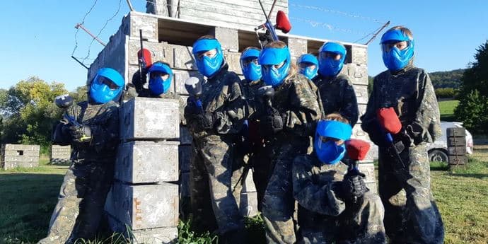 Junior paintball: 3hodinová bitva pro 8 osob