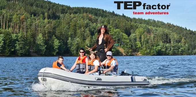 Šifrovací hra o poklad na Slapském jezeře